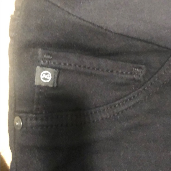 AG Secret Belly Fit Black Maternity Jeans - Picture 6 of 7